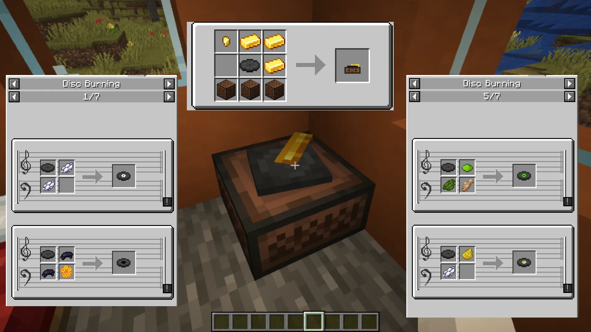 Vinyl Frontier, Моды, Minecraft