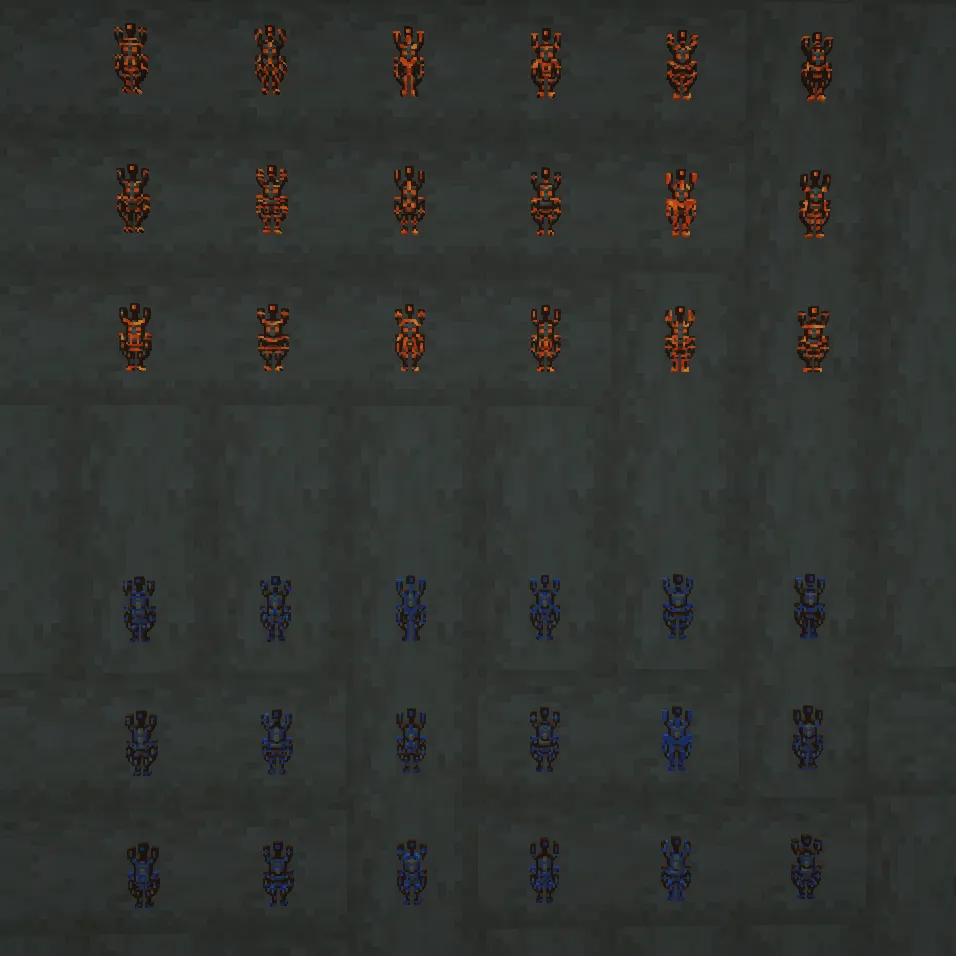 Glowing Trim Totem, Текстуры, Minecraft