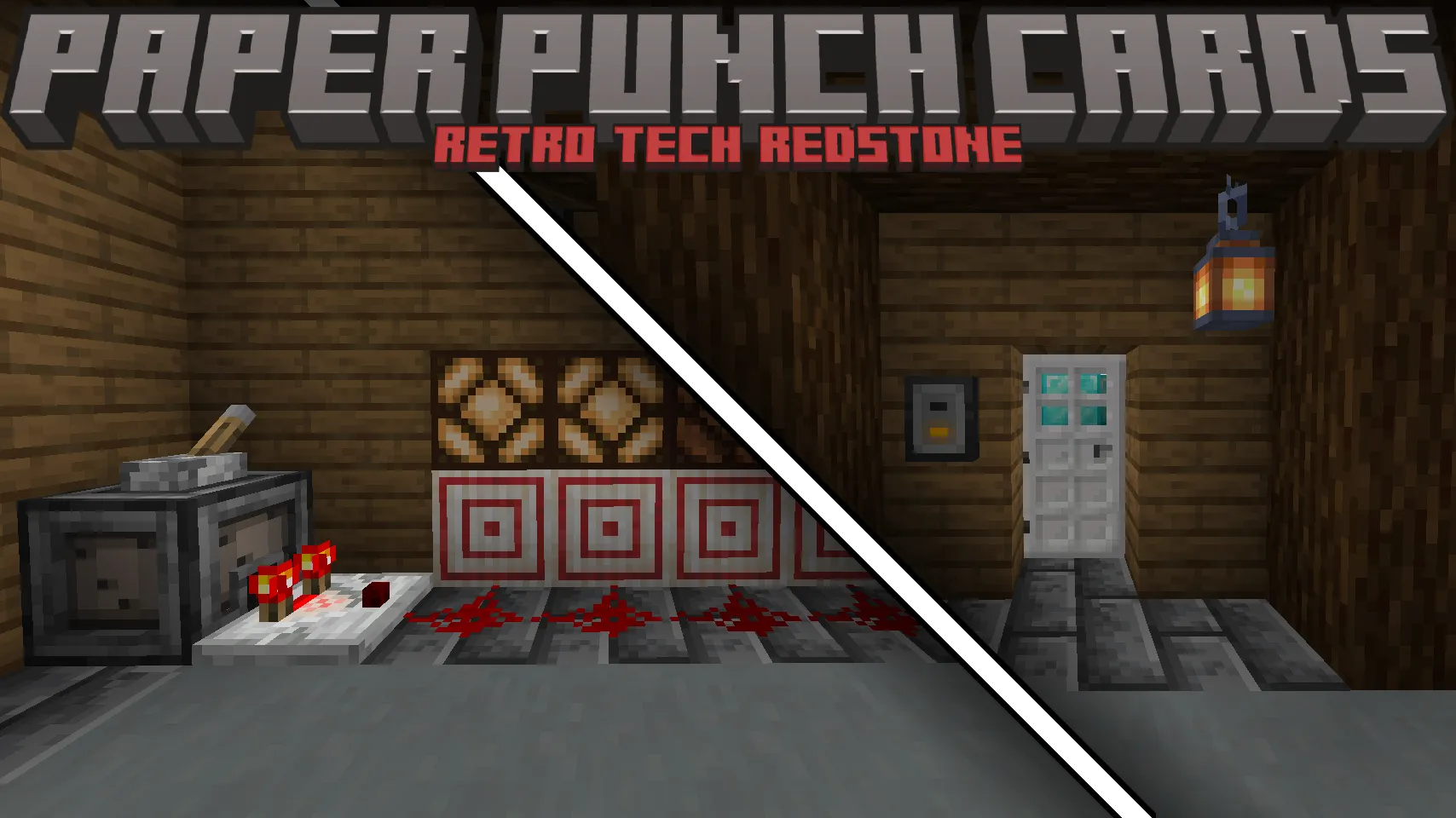 Paper Punch Cards — скриншот 1 (Моды, Minecraft)