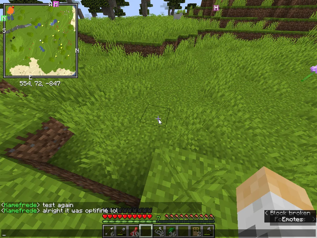 Chat Accessibility [FABRIC/FORGE], Моды, Minecraft