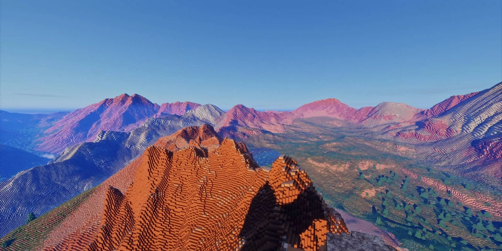 The Maroon Bells, Карты, Minecraft