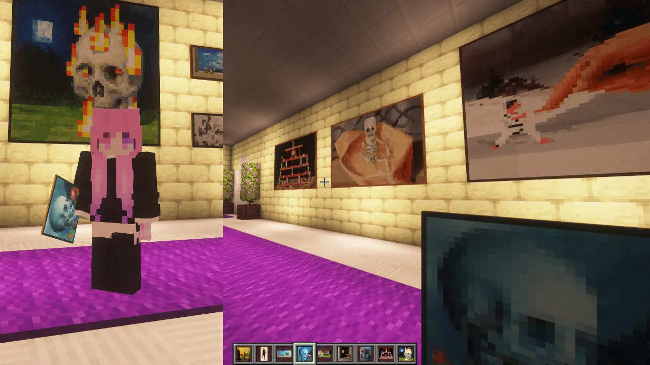 Undopia Unique Painting Items, Текстуры, Minecraft