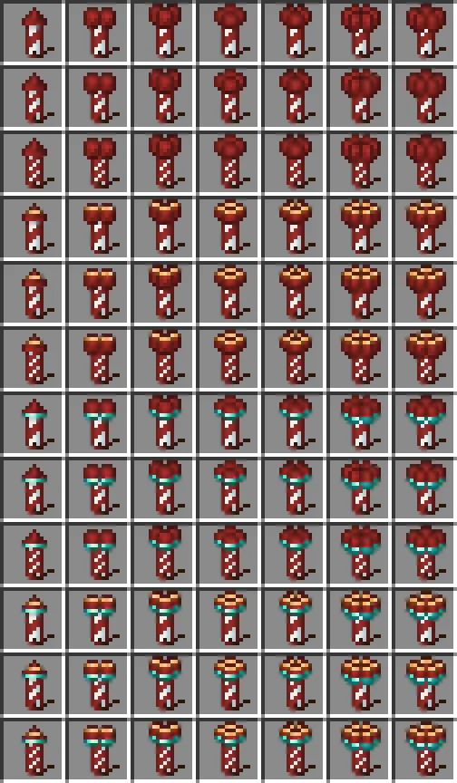 Firework Variants — скриншот 8 (Текстуры, Minecraft)