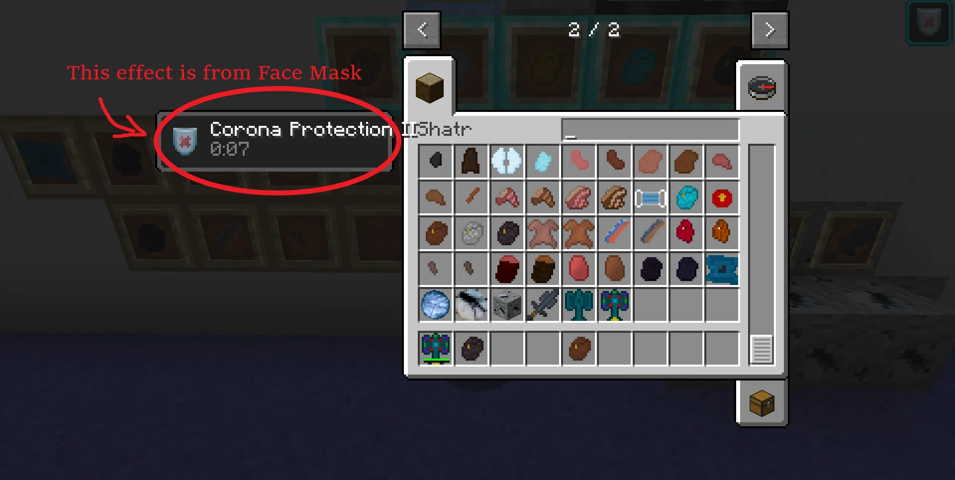 Shatr: Backpacks and Meat! — скриншот 1 (Моды, Minecraft)