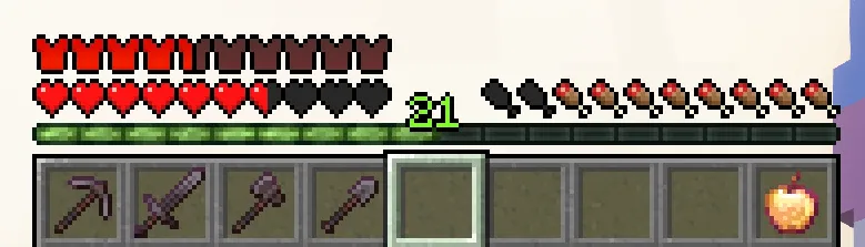 Choose Your UI - Armor Bars — скриншот 3 (Текстуры, Minecraft)