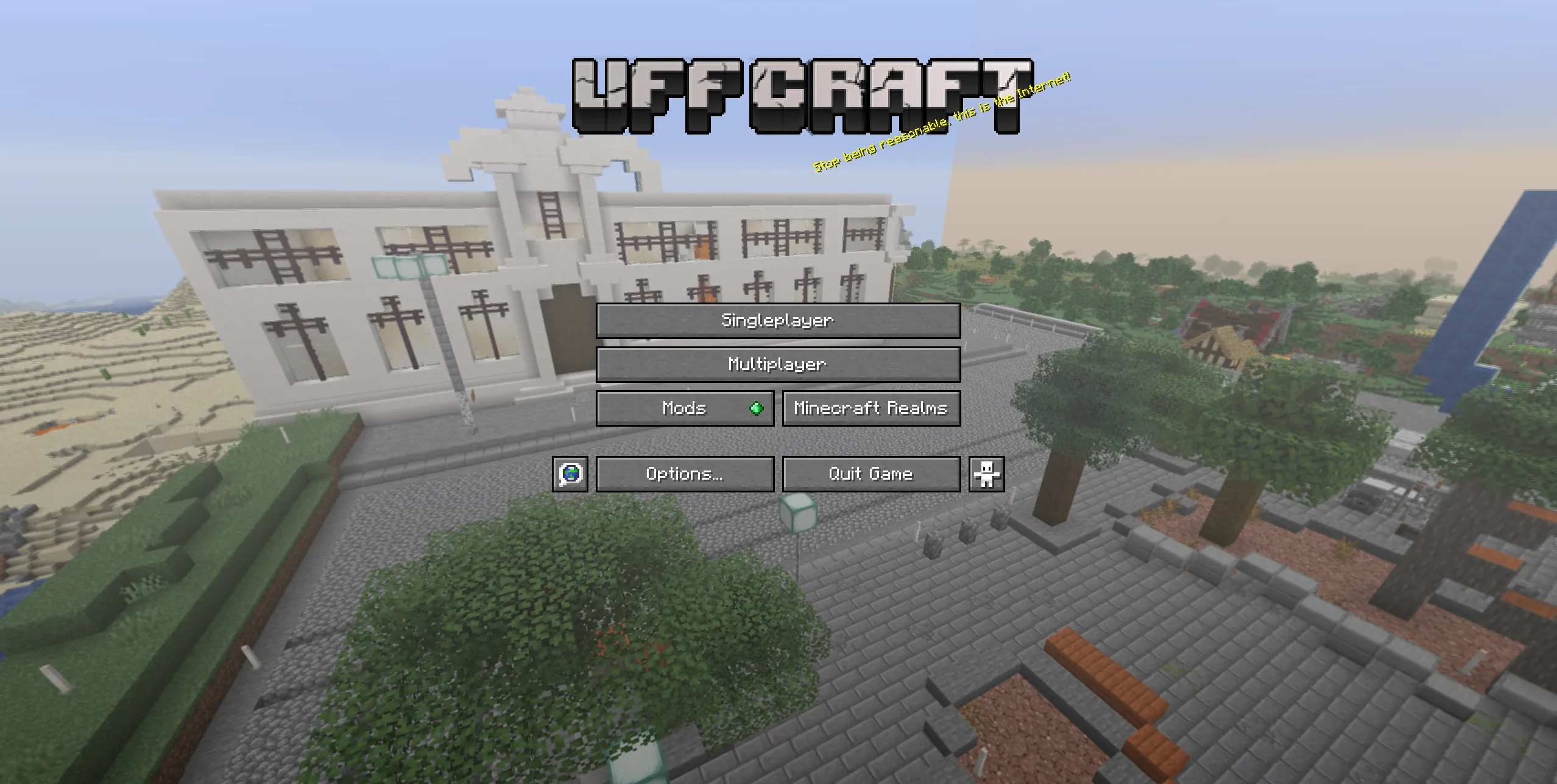 UFFCraft Menu, Текстуры, Minecraft