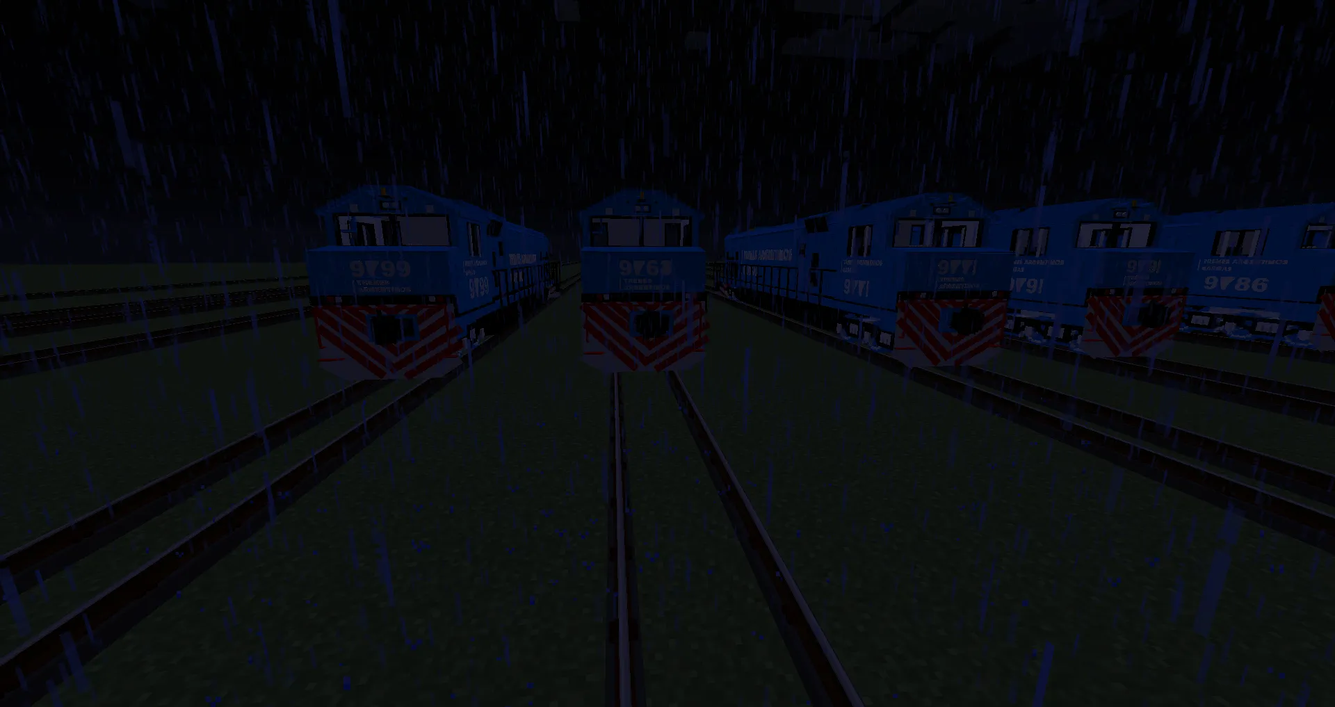 Unified  Railways - Immersive Railroading — скриншот 5 (Текстуры, Minecraft)