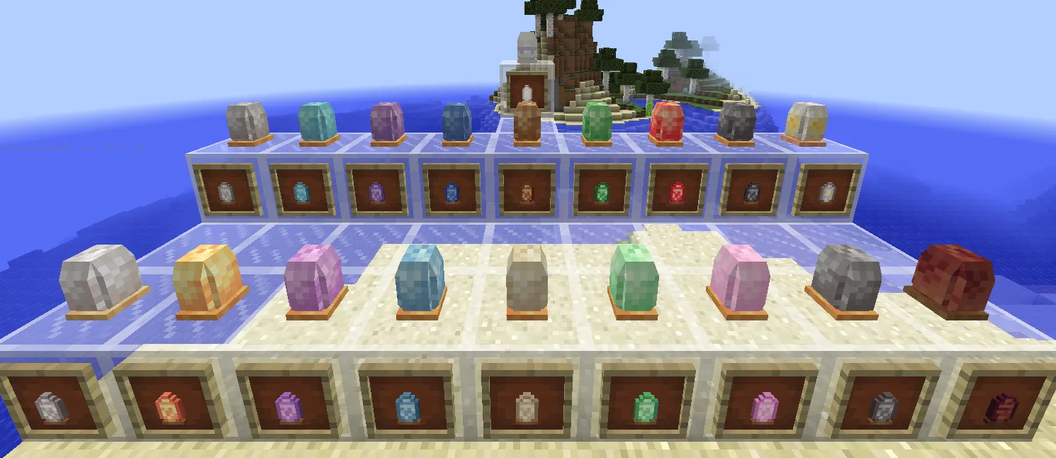 Reimagined Salt Lamps, Текстуры, Minecraft
