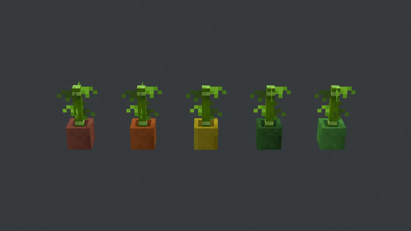 Arachnia Potted Plants — скриншот 3 (Текстуры, Minecraft)