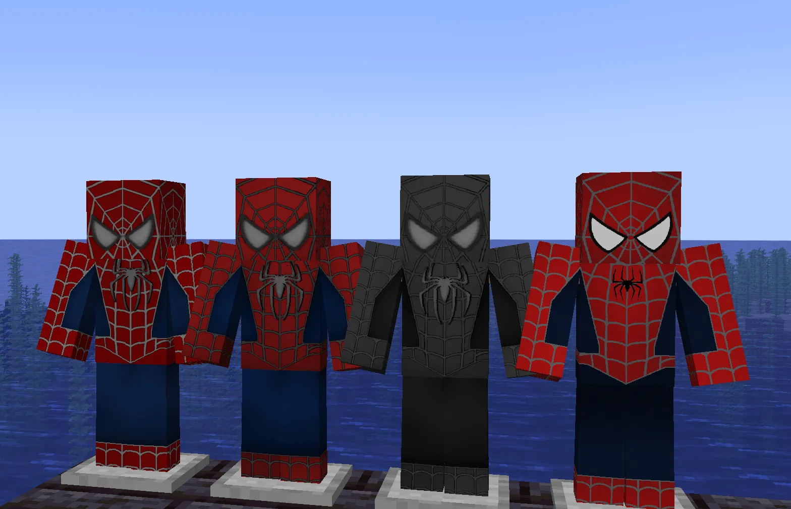 Spiderverse Shattered Dimensions — скриншот 3 (Моды, Minecraft)