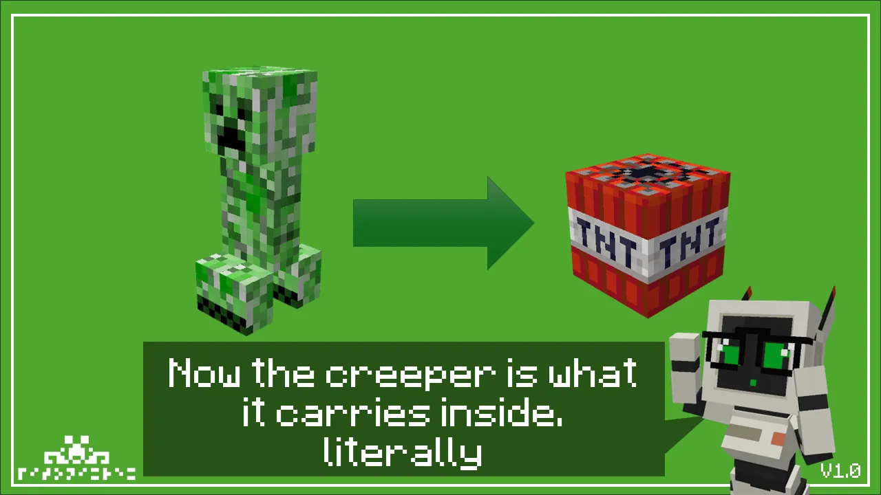 TnT Creeper — скриншот 5 (Текстуры, Minecraft)