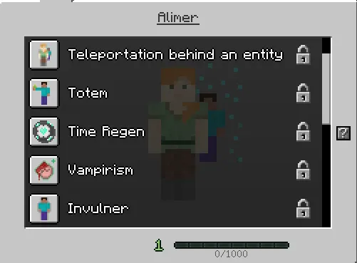 AlimerHeroes, Моды, Minecraft
