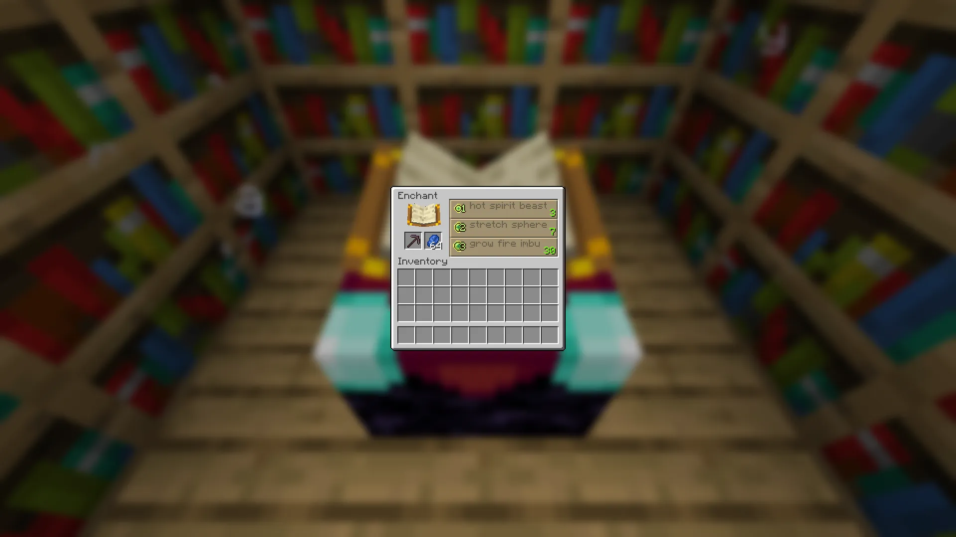 Readable Enchanting Tables — скриншот 1 (Текстуры, Minecraft)