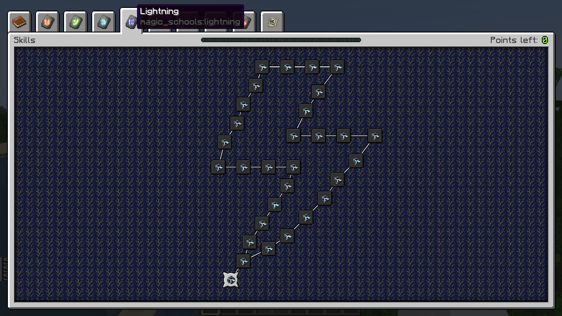 Magic Schools Skill trees: Addon for Iron's Spells 'n Spellbooks Unofficial Skill Tree — скриншот 4 (Моды, Minecraft)