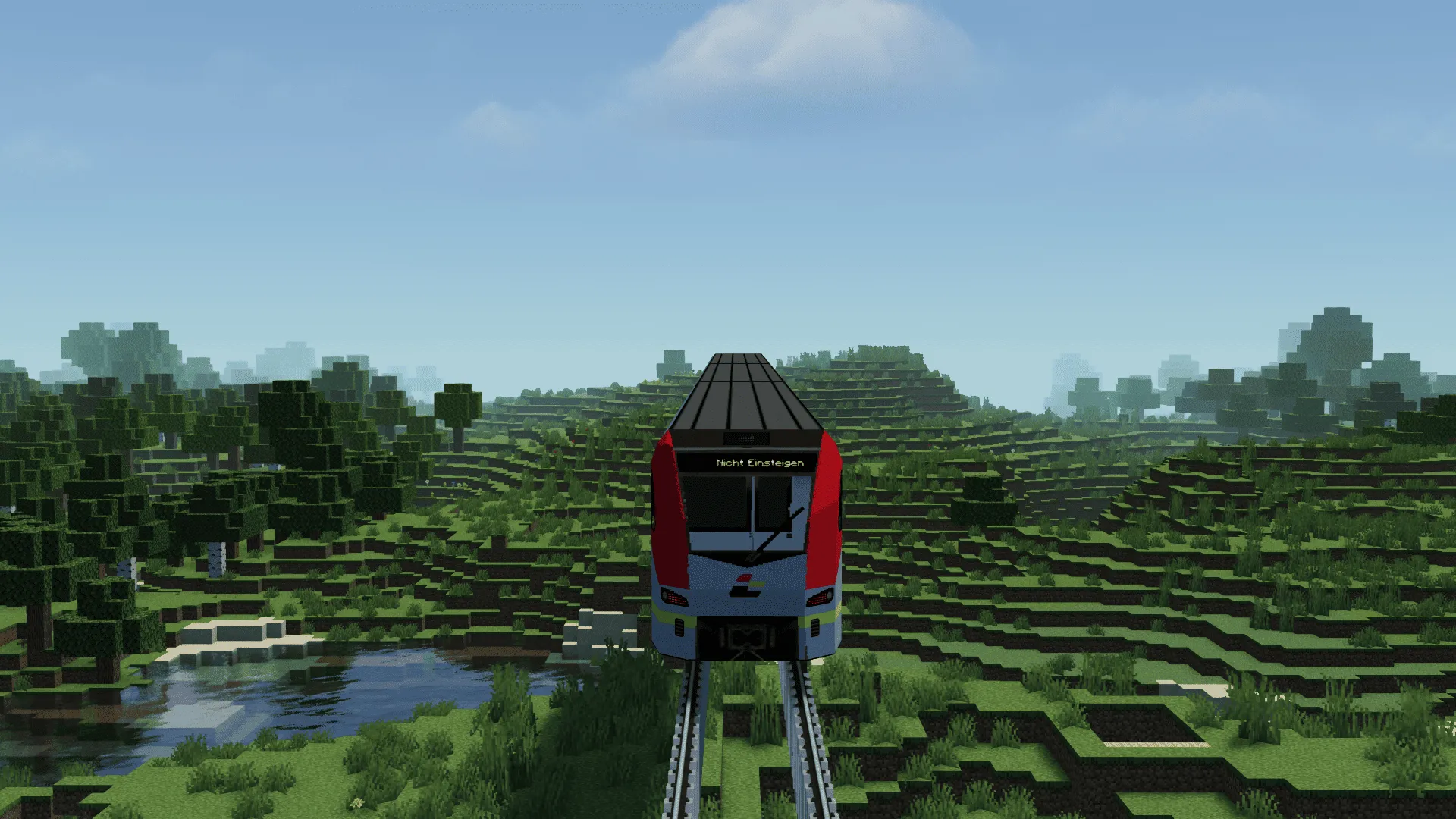 [MTR] Stadler FLIRT 3 with ŁKA livery (PL) — скриншот 1 (Текстуры, Minecraft)