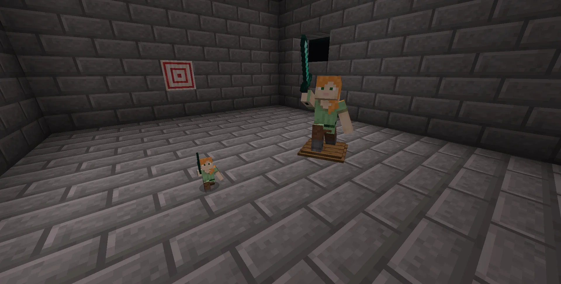 NOTLIVES's Customizable Player Statues Sword — скриншот 4 (Текстуры, Minecraft)