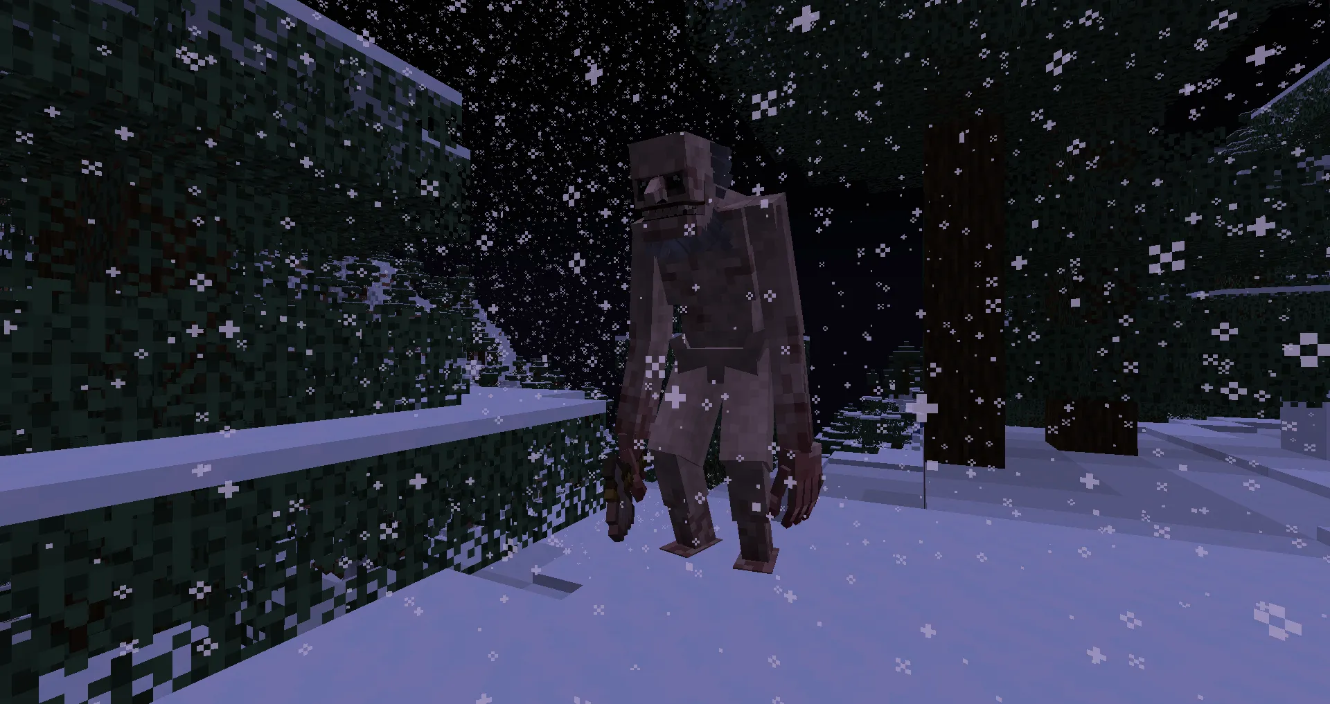 SCP-4666, The Yule Man — скриншот 2 (Моды, Minecraft)
