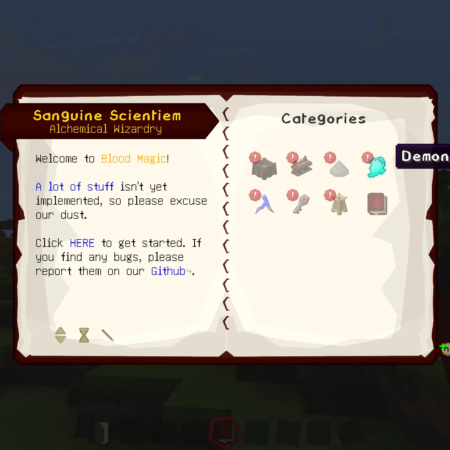 Patchouli BDCraft — скриншот 1 (Текстуры, Minecraft)