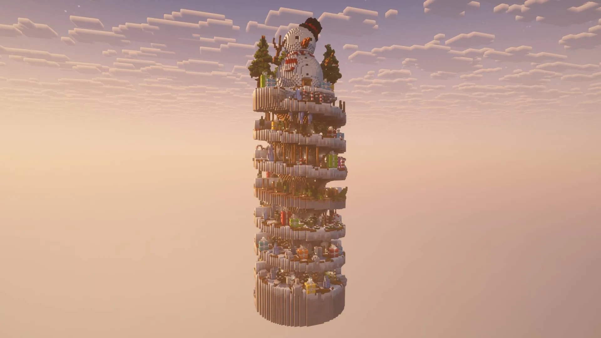 Christmas Parkour, Карты, Minecraft