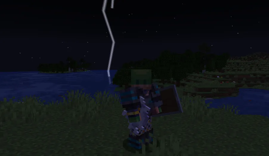 The Thunder Sword — скриншот 1 (Моды, Minecraft)