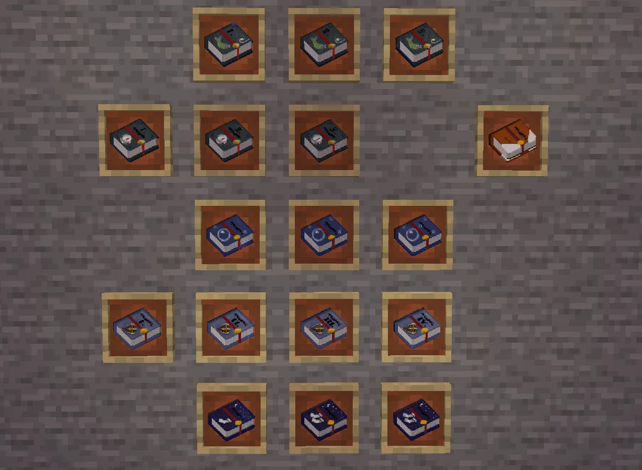 Enchanted Books Showcase 64x, Текстуры, Minecraft