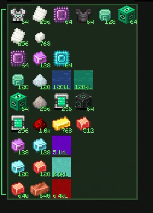 JEI Enhancements, Моды, Minecraft