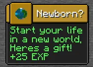 Levlrs Status Window — скриншот 1 (Моды, Minecraft)