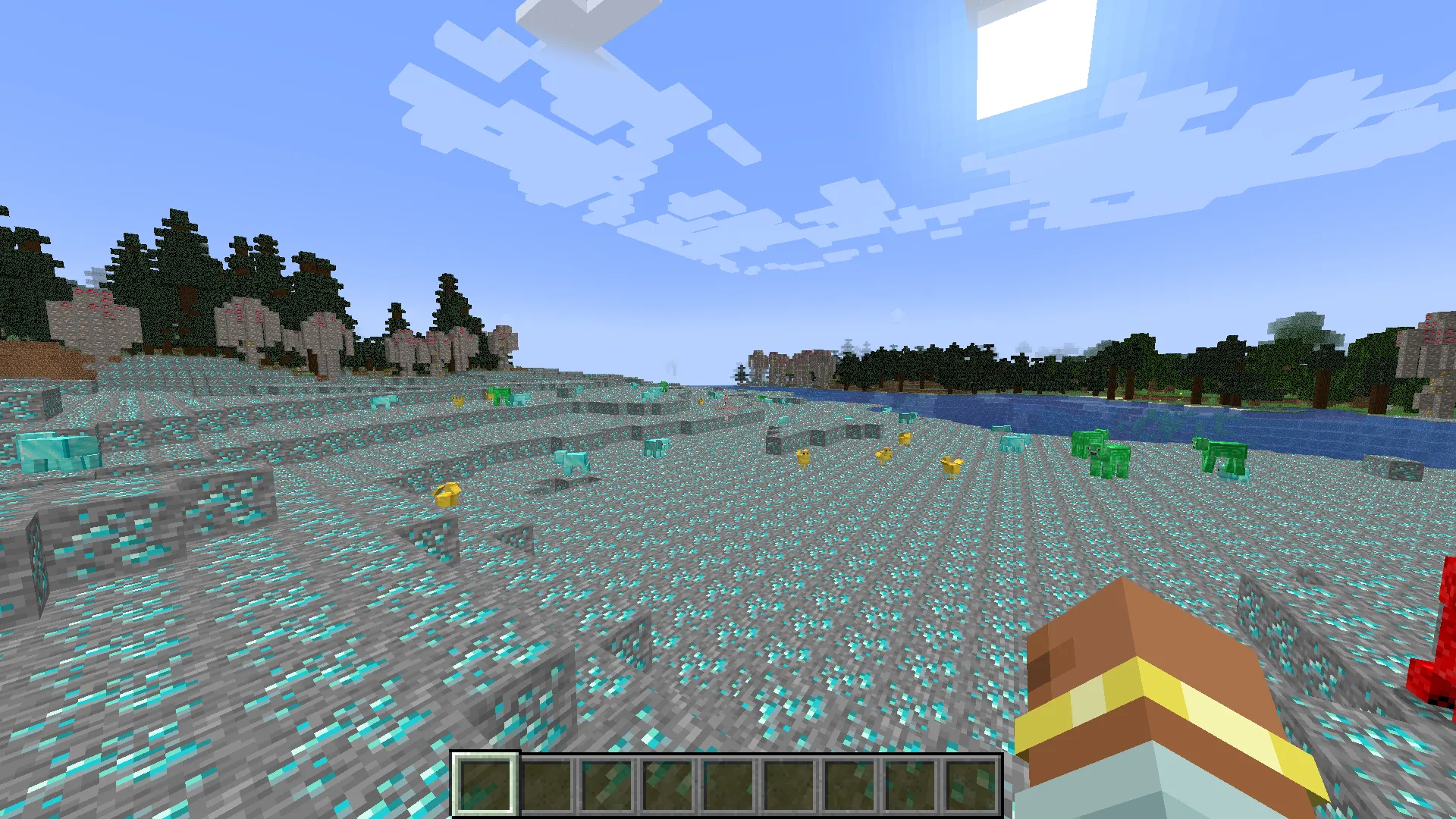 Ore biome And Ore mobs, Моды, Minecraft