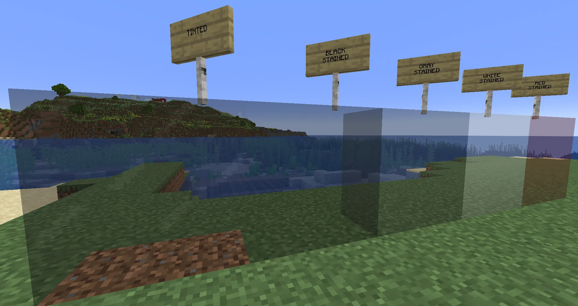 Stennos Clear Glass — скриншот 1 (Текстуры, Minecraft)