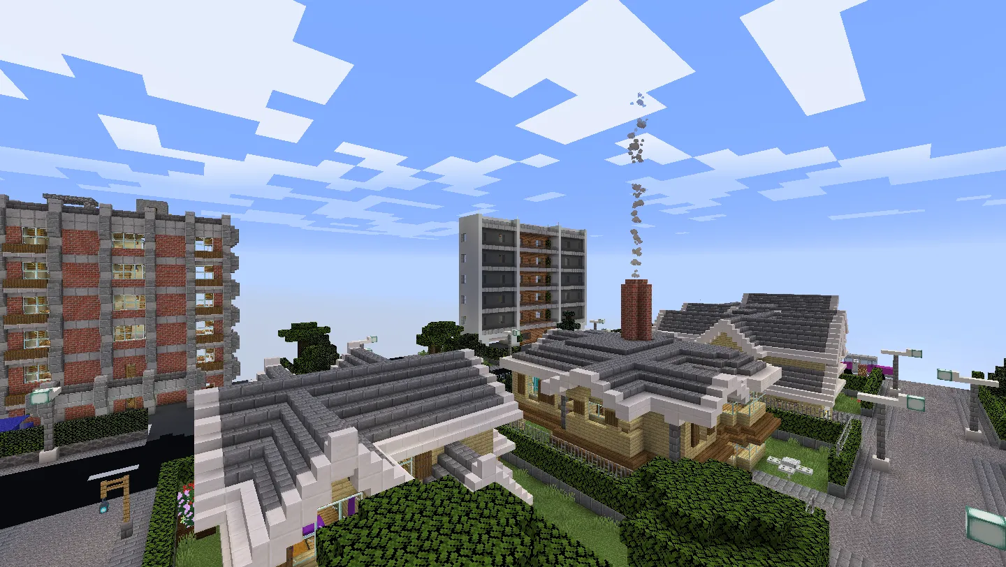 Superflat City, Карты, Minecraft