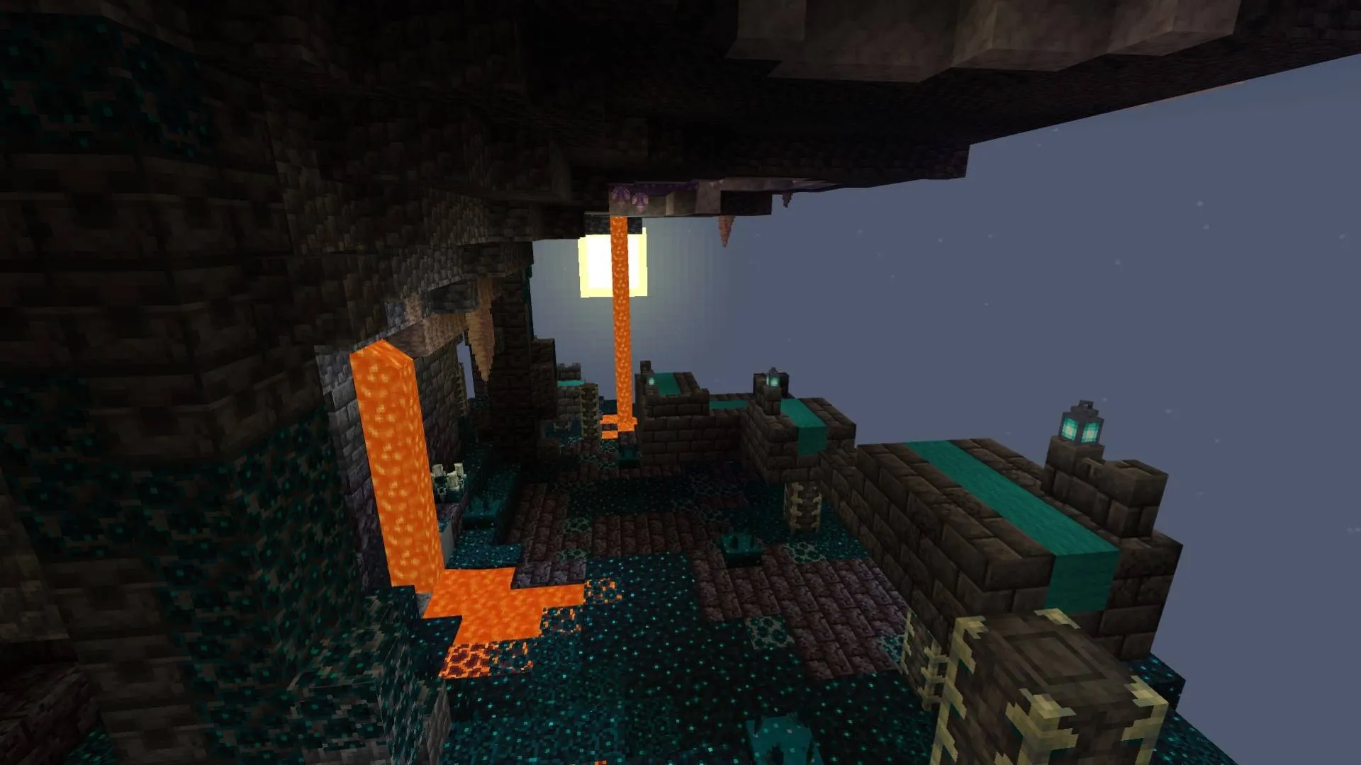 Warden Parkour, Карты, Minecraft