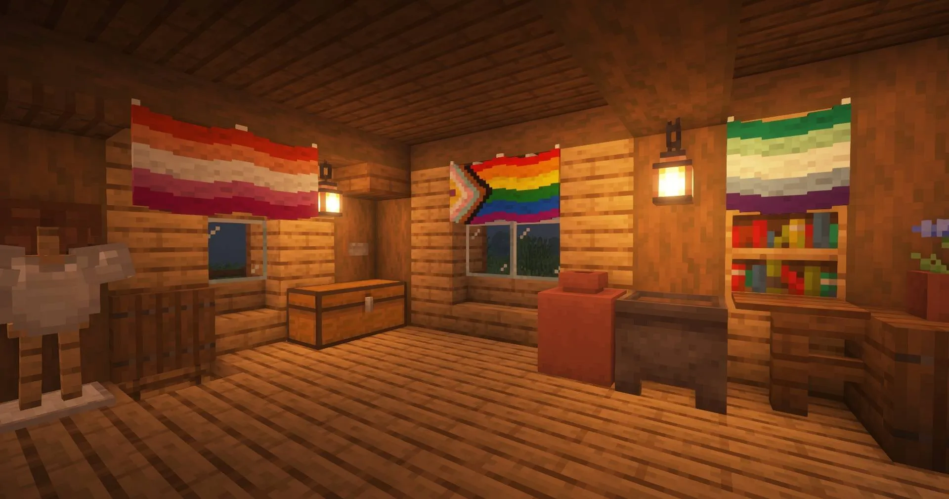 Pride Update, Моды, Minecraft