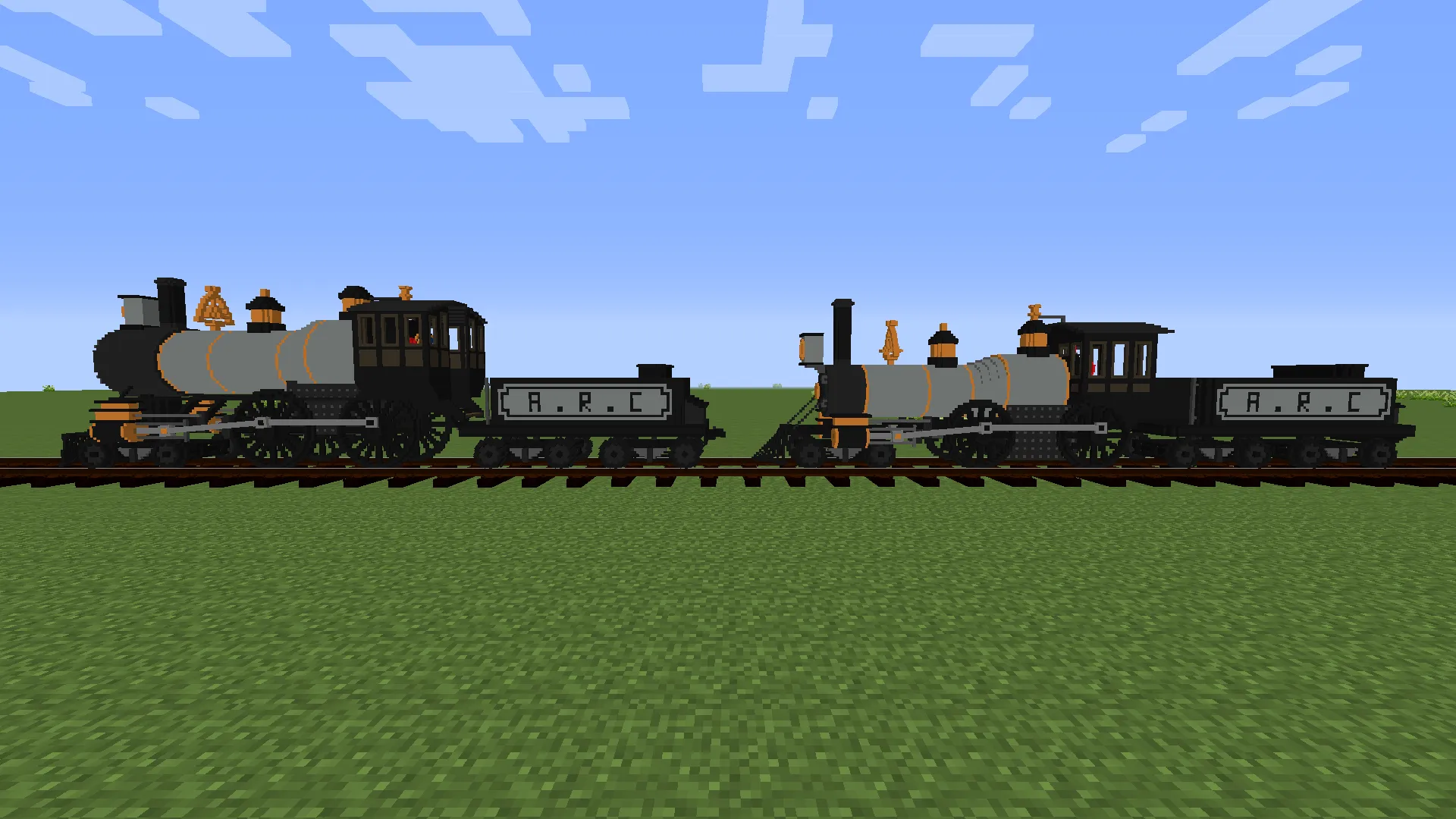 Railways of Elysia — скриншот 1 (Текстуры, Minecraft)