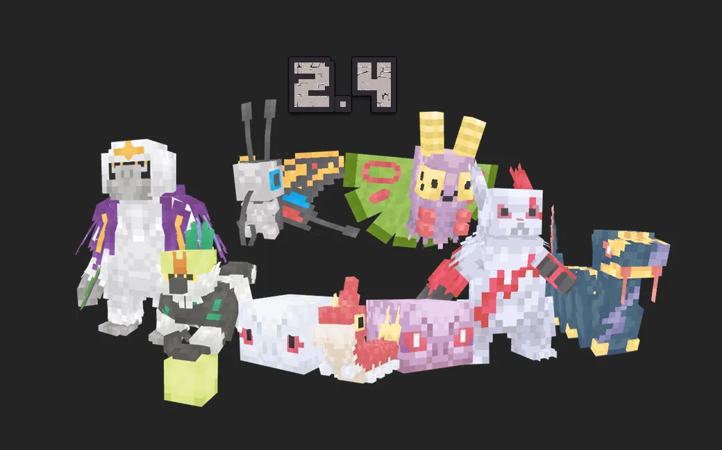 DeCubes MoMons — скриншот 1 (Текстуры, Minecraft)