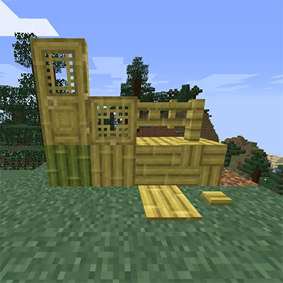 Simple Bamboo Blocks — скриншот 1 (Моды, Minecraft)