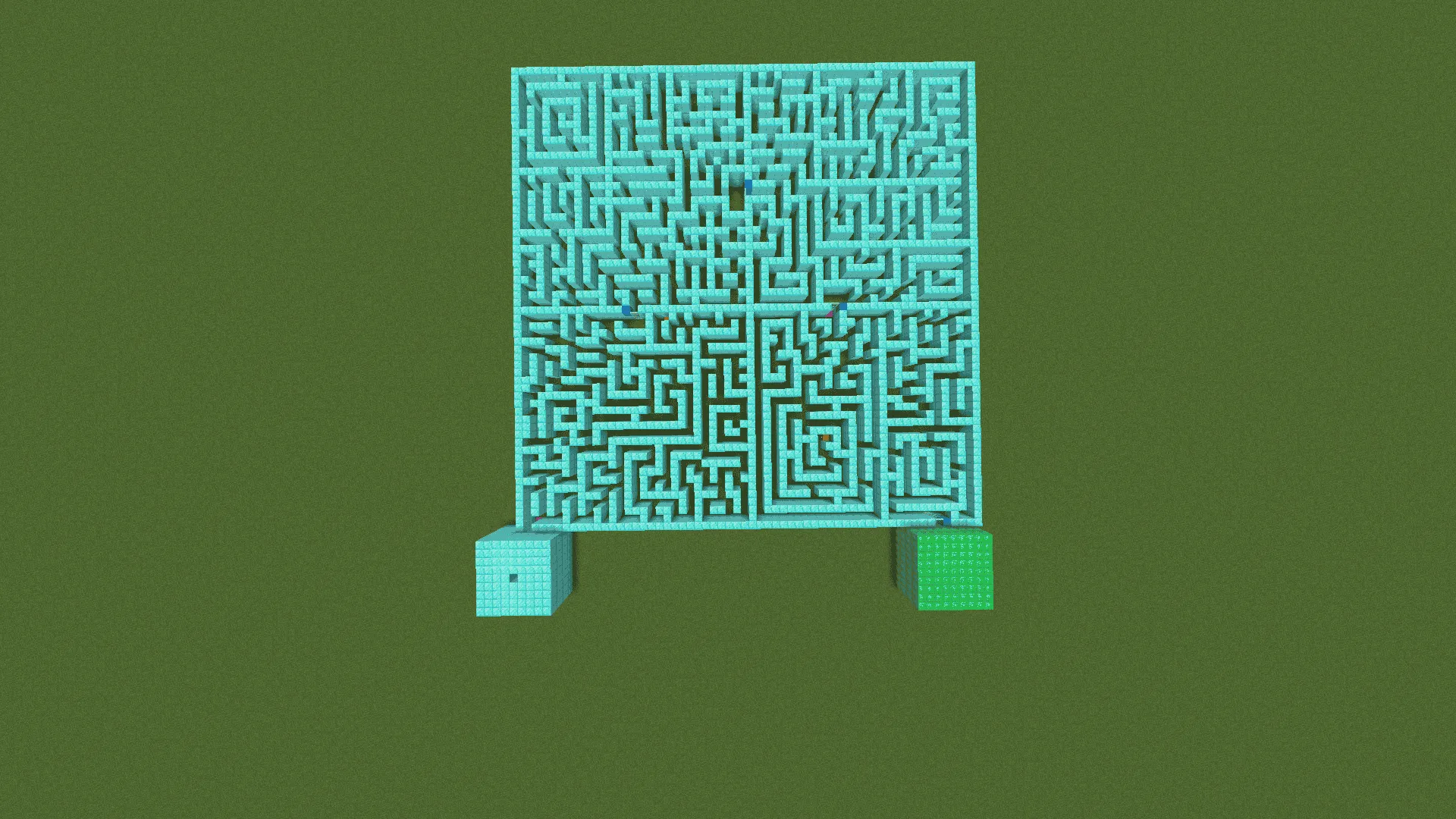 Diamond maze — скриншот 3 (Карты, Minecraft)