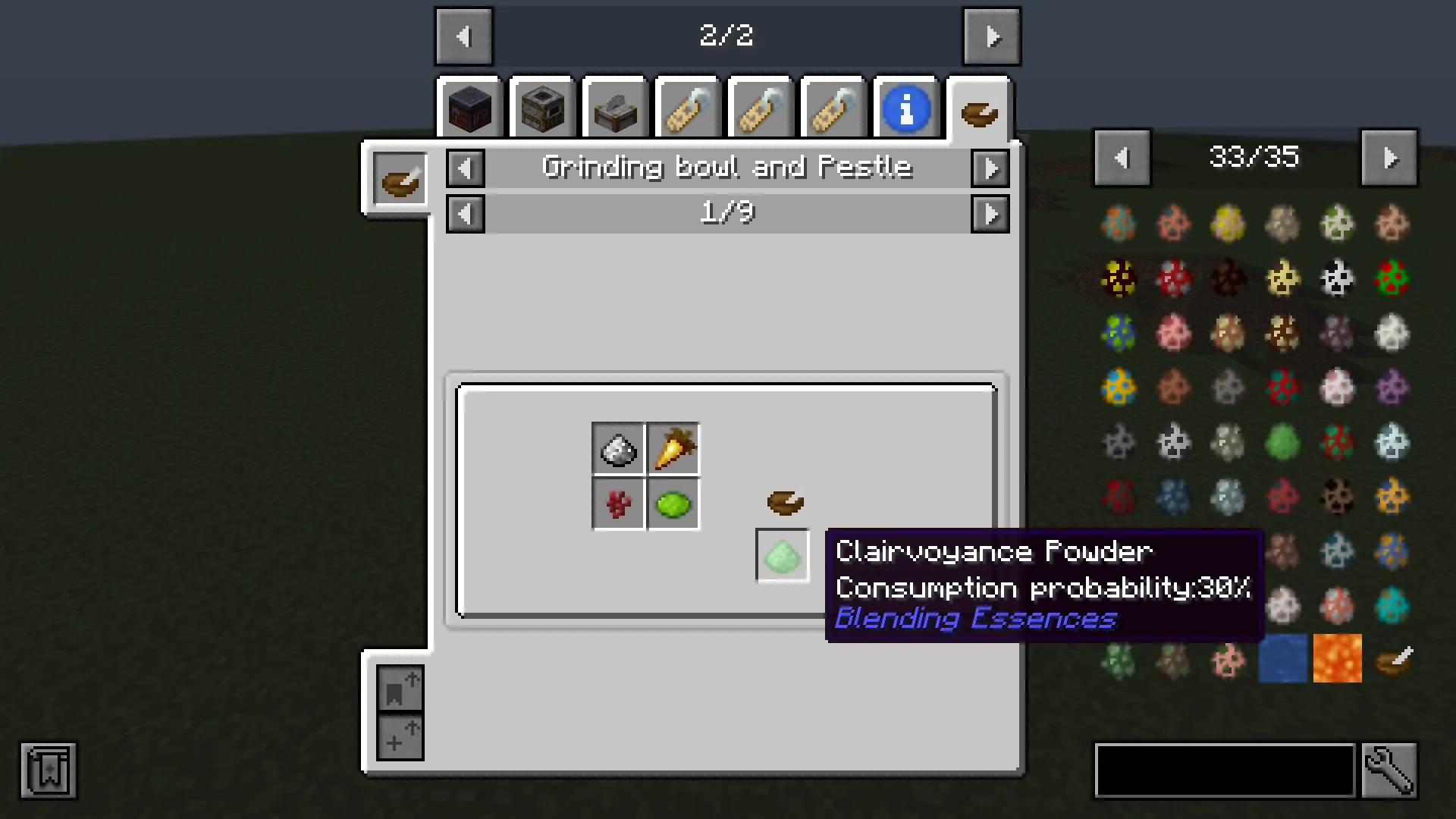 Blend and Essence, Моды, Minecraft