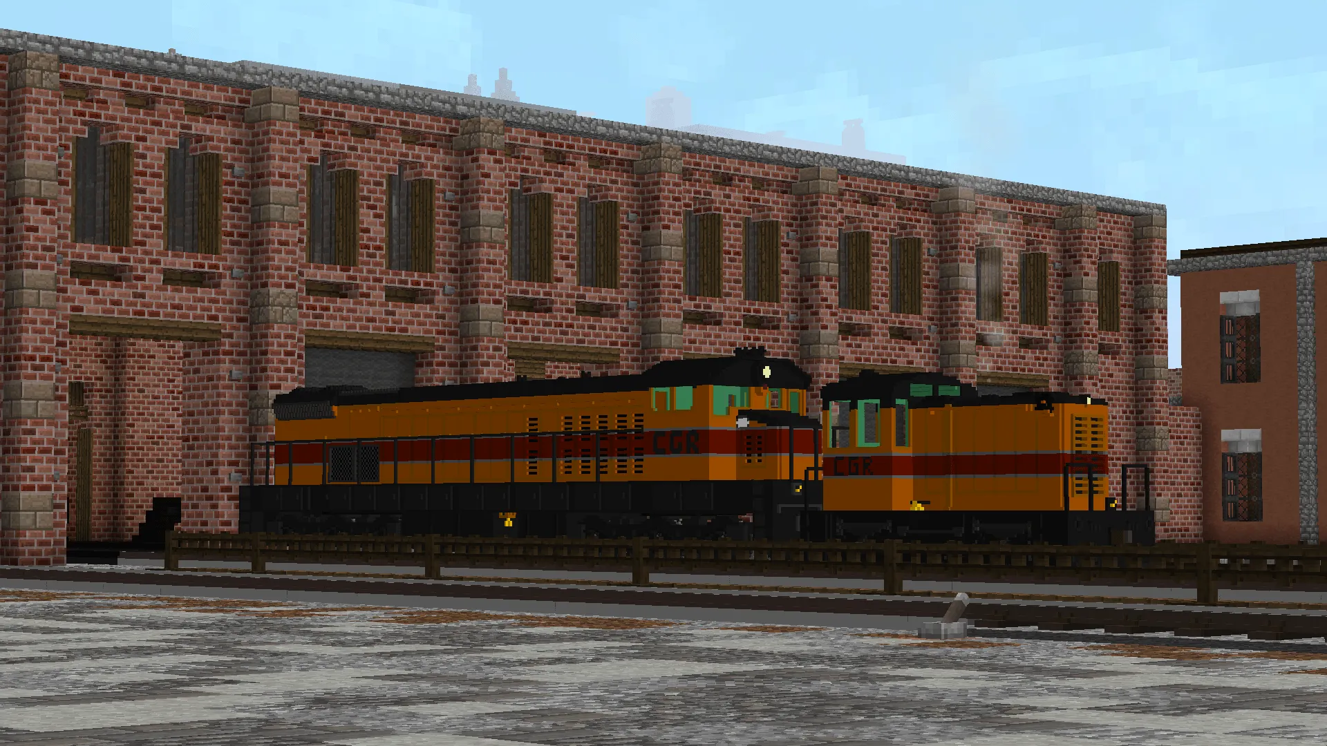 Kheyvak Locomotive Works, Текстуры, Minecraft