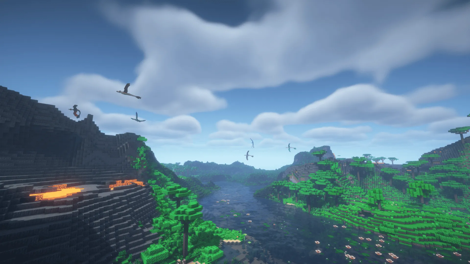 Adventures of a magician - magician RPG — скриншот 1 (Модпаки, Minecraft)