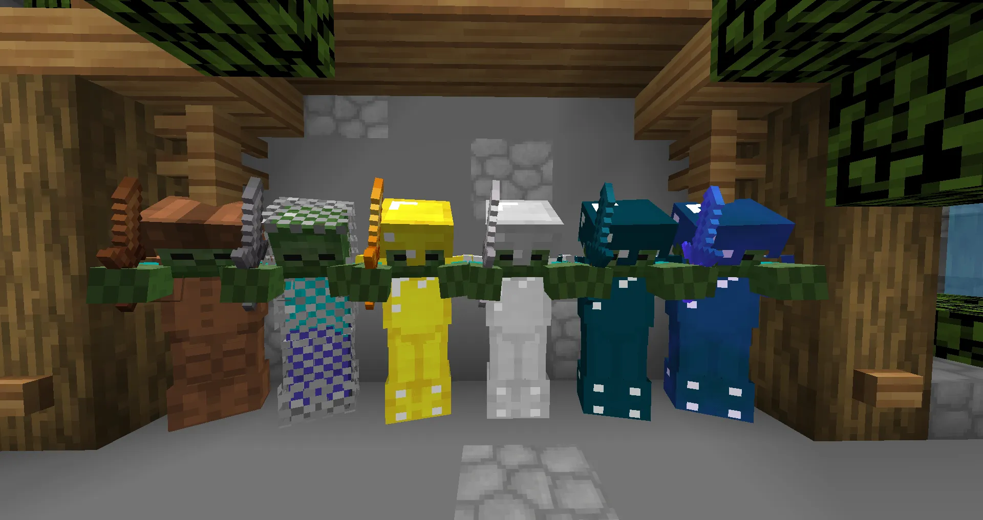 Adem's 16x Dark Teal Pack — скриншот 11 (Текстуры, Minecraft)