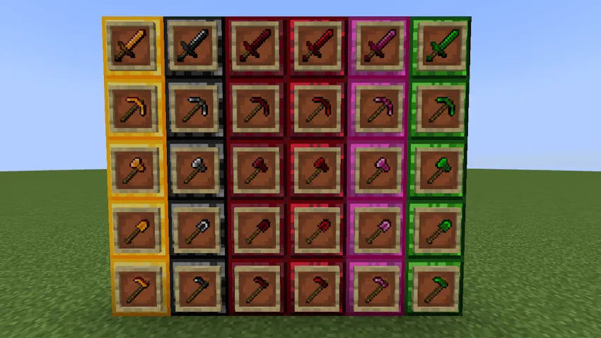 Levia's Garnets (Fantasy), Моды, Minecraft