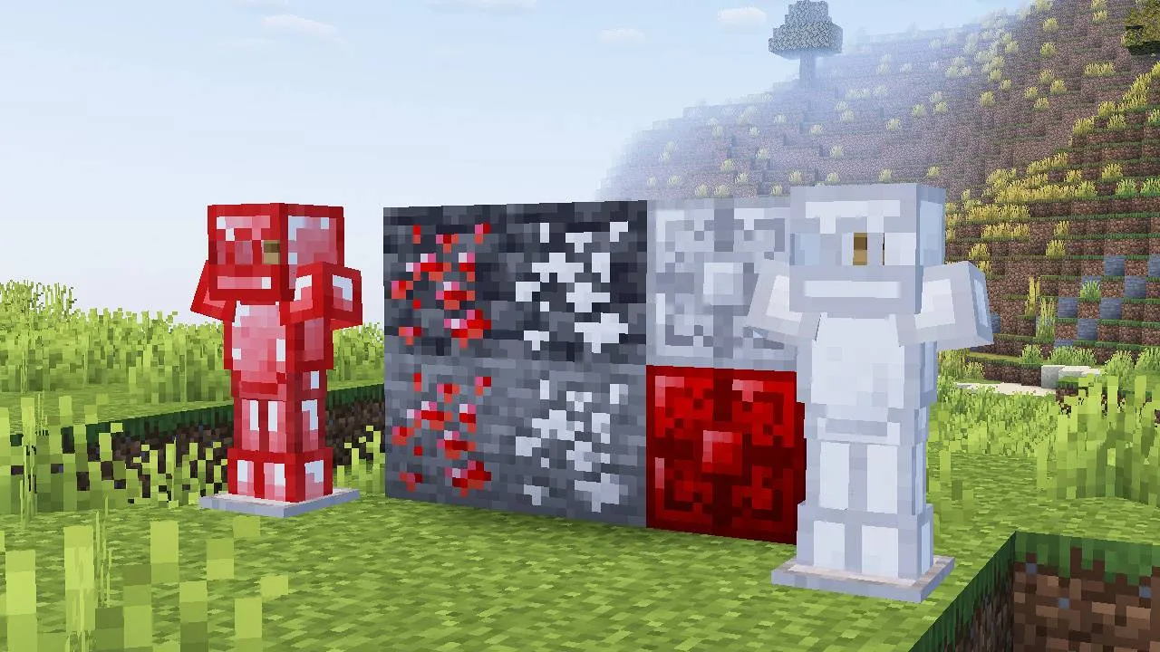 Krasnoe & Beloe | Красное & Белое — скриншот 8 (Моды, Minecraft)