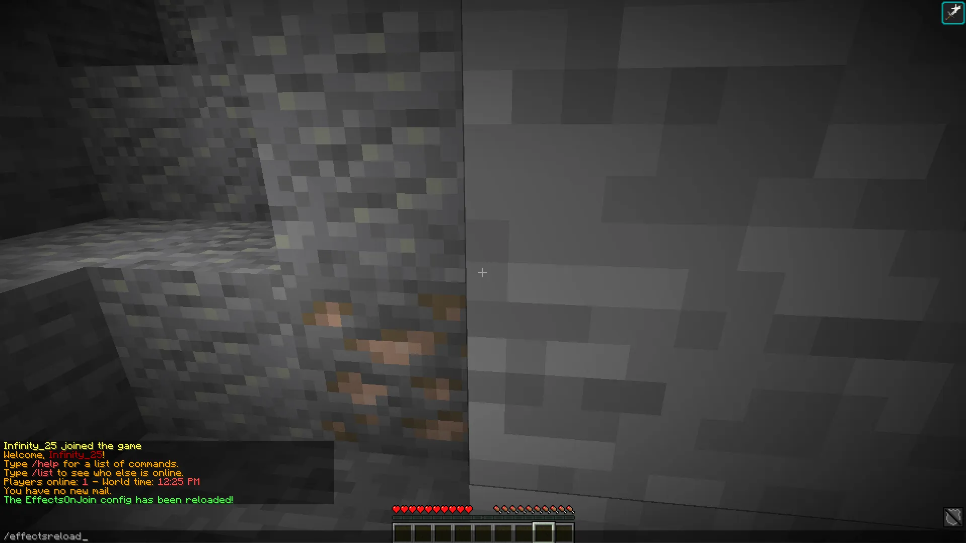 EffectsOnJoin — скриншот 2 (Плагины, Minecraft)