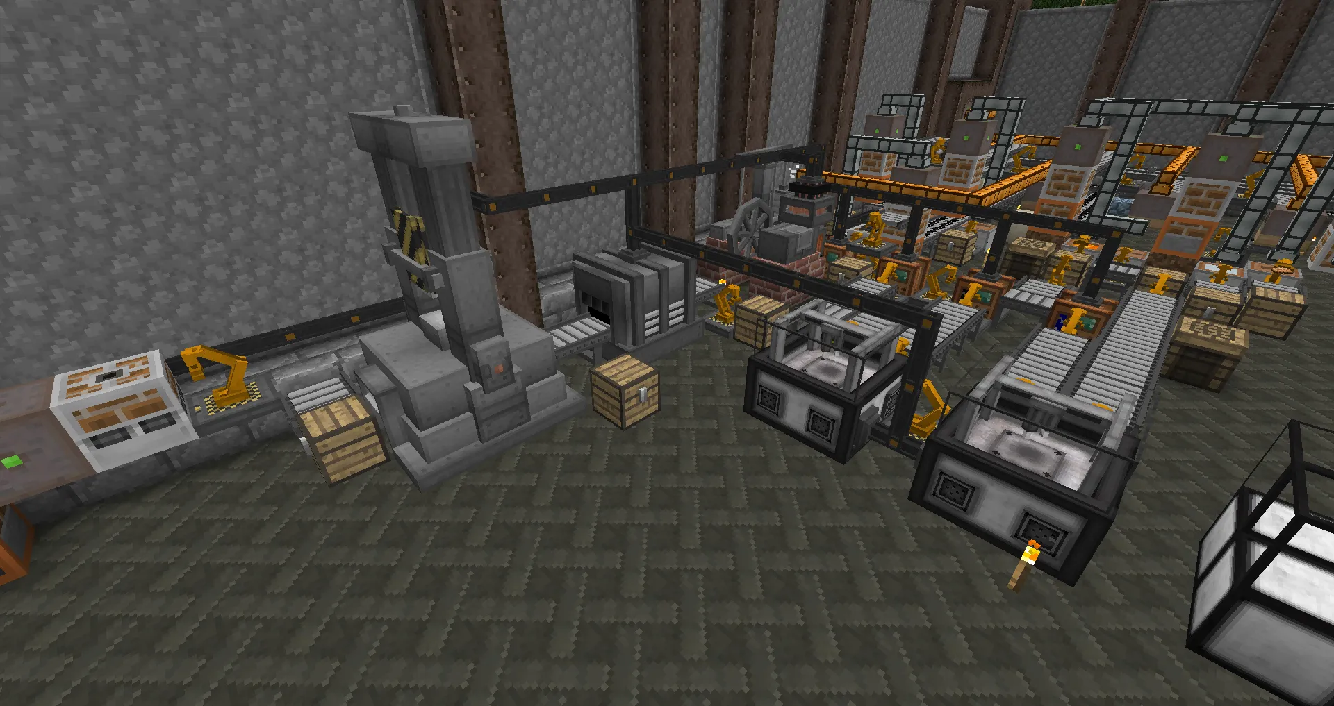TFMG - THE FACTORY MUST GROW — скриншот 1 (Модпаки, Minecraft)