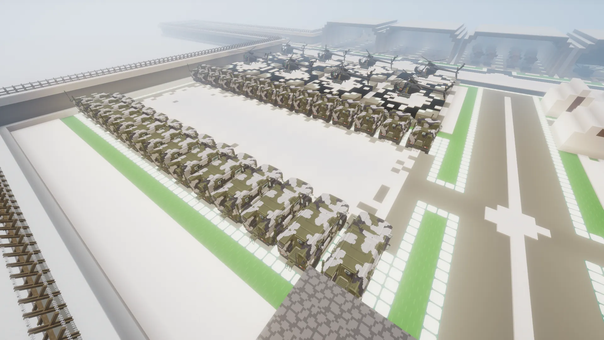 Winter Military — скриншот 3 (Карты, Minecraft)