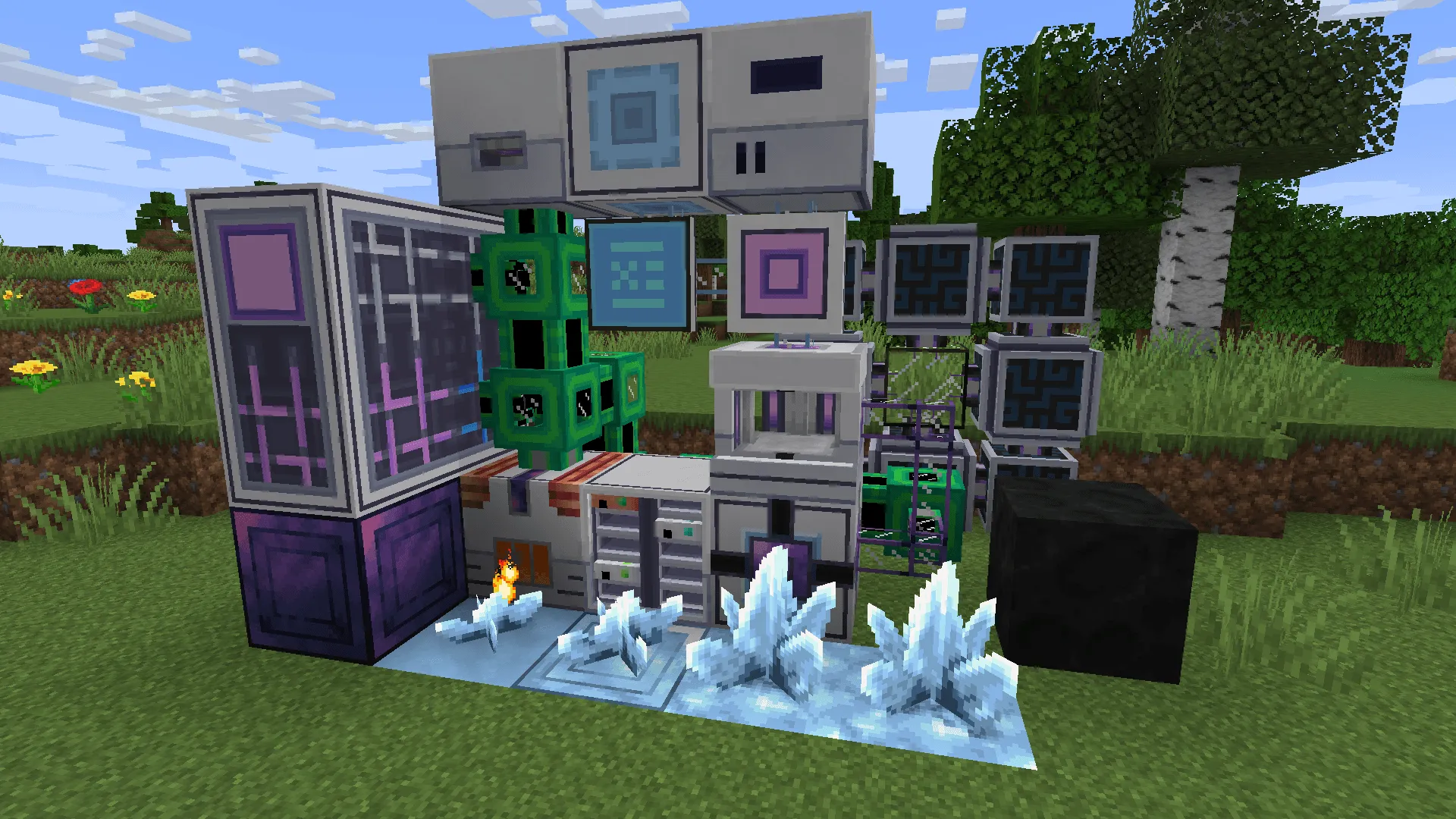 Upscaled Applied Energistics 2 (AE2) 32x — скриншот 1 (Текстуры, Minecraft)
