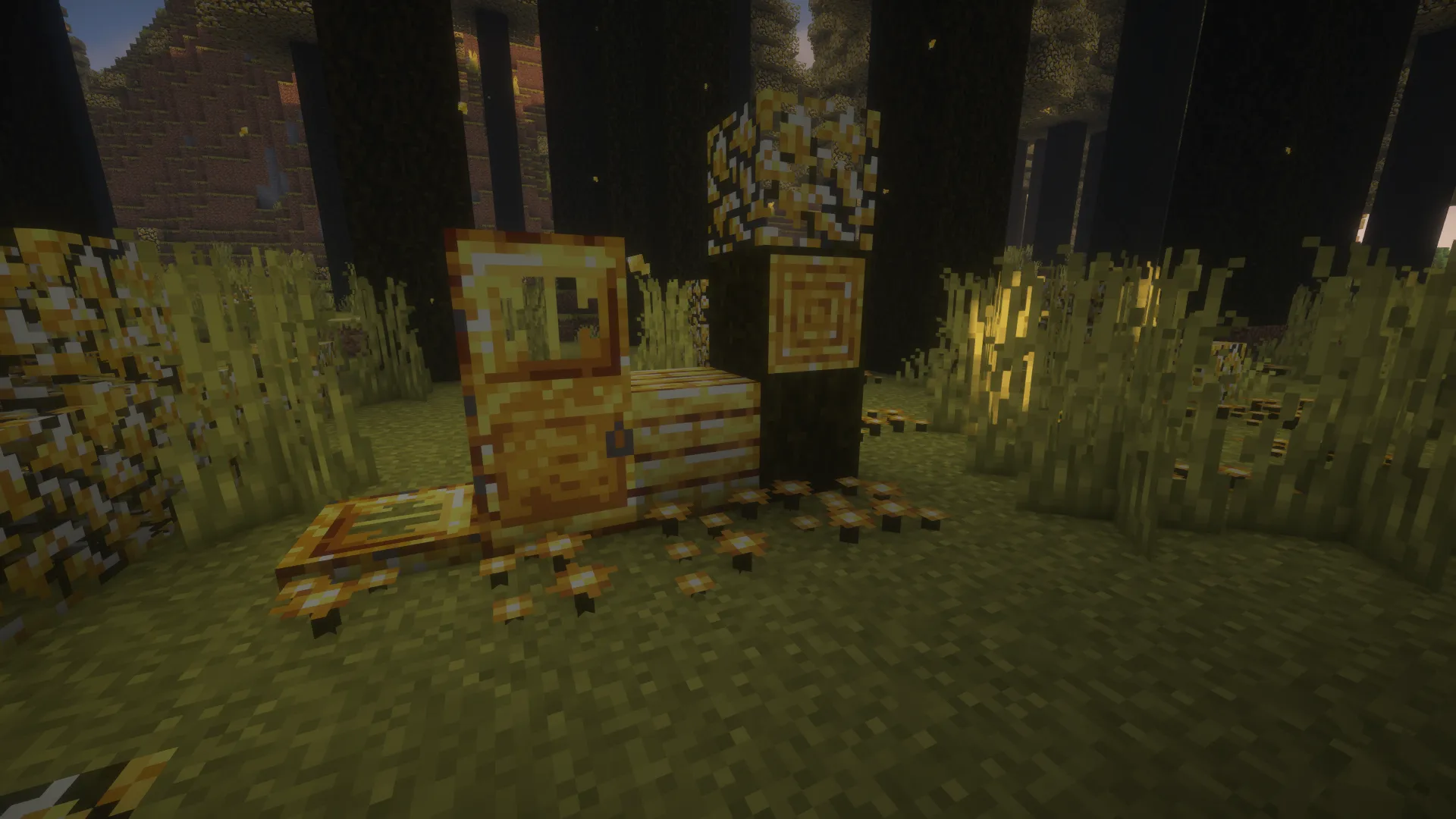 The Golden Forest — скриншот 1 (Моды, Minecraft)