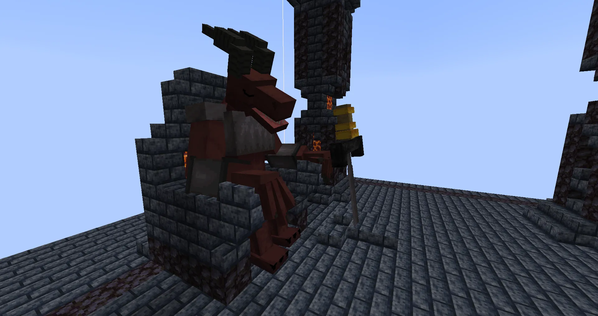 "MagmaFurnace - Weapons, Bosses and More!" — скриншот 3 (Моды, Minecraft)