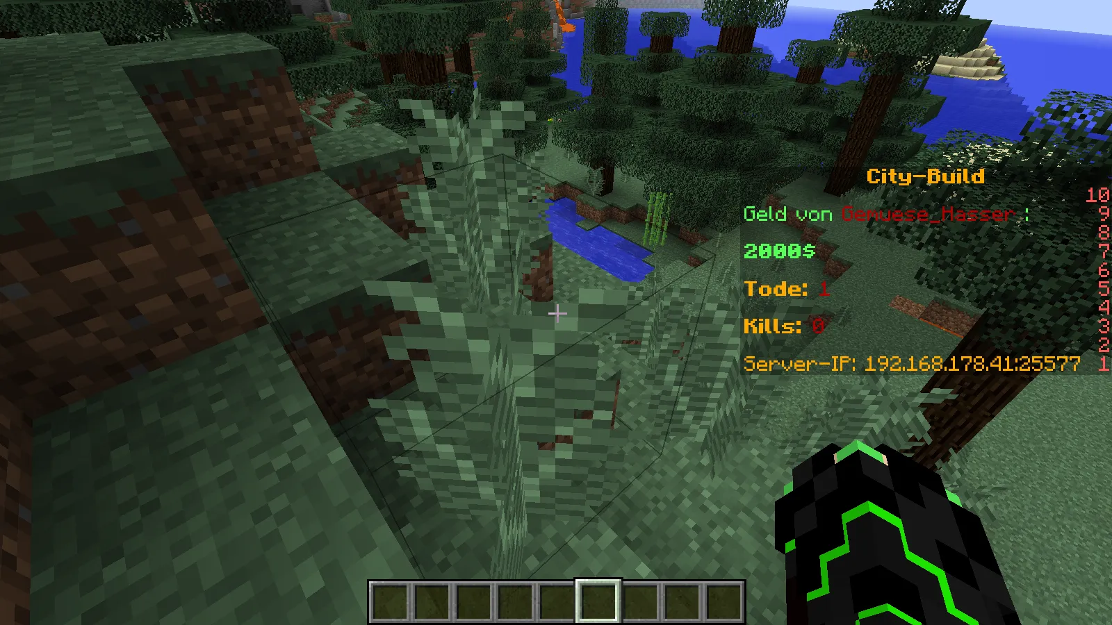 Scoreboard + ECONOMY SYSTEM (Geld) — скриншот 1 (Плагины, Minecraft)