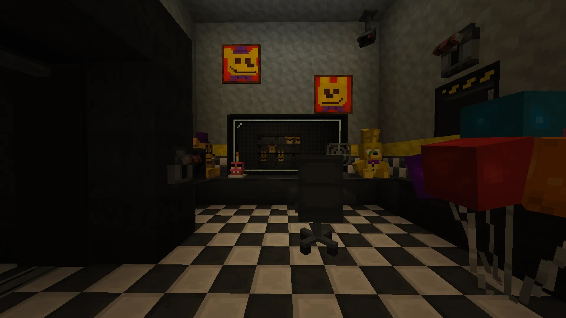 Fredbear's Family Diner Map, Карты, Minecraft